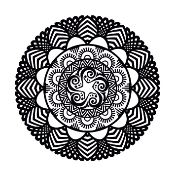 Make My Mandala Day Texture Mat