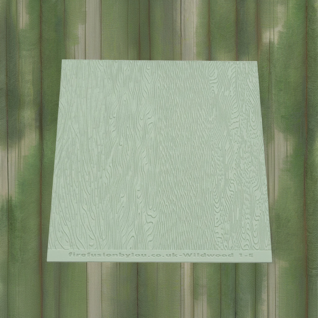 embossed bark texture mat. Use to make an impression on metal clay and polymer clay.