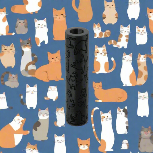 Texture Roller Yoga Cats