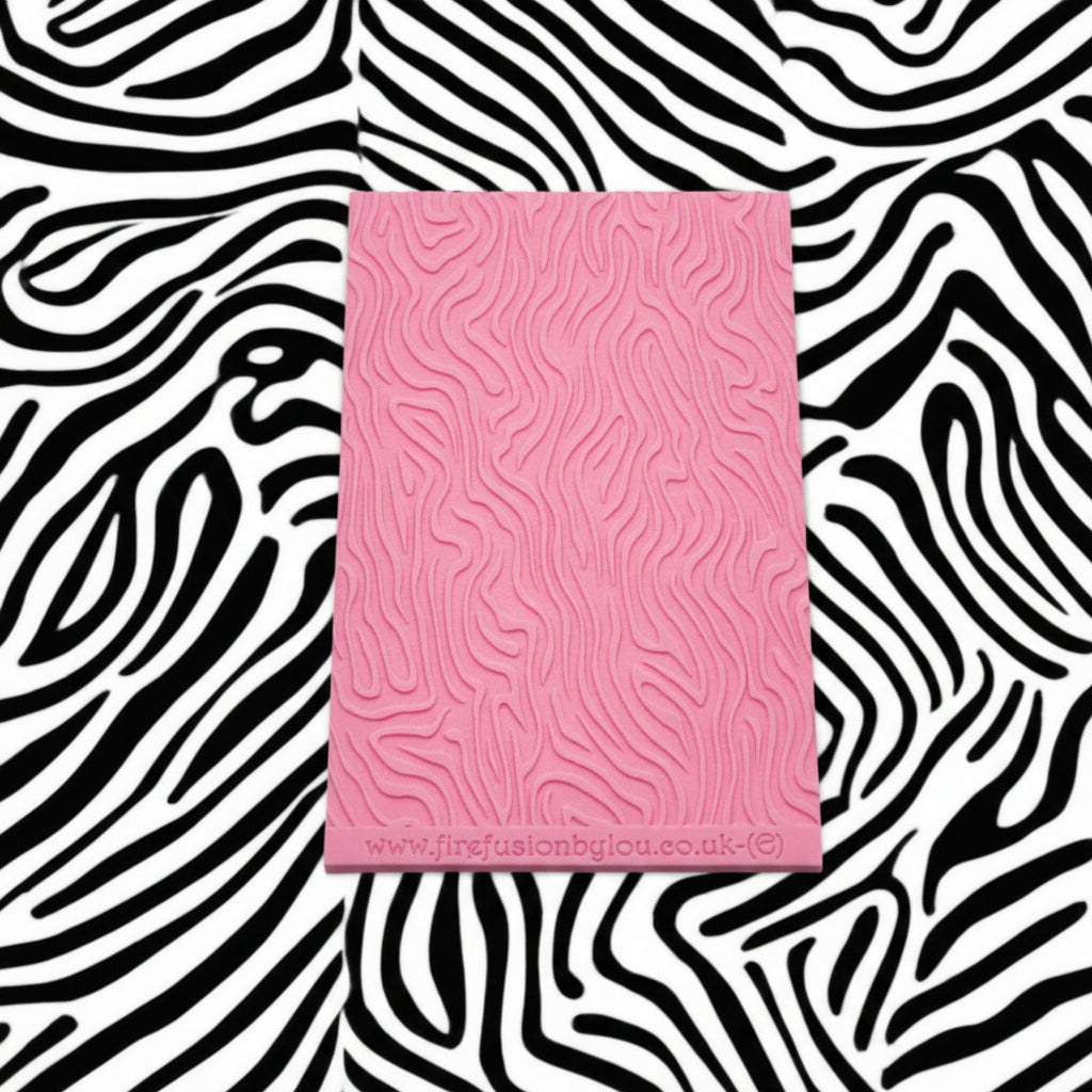 A pattern embossed texture mat.
